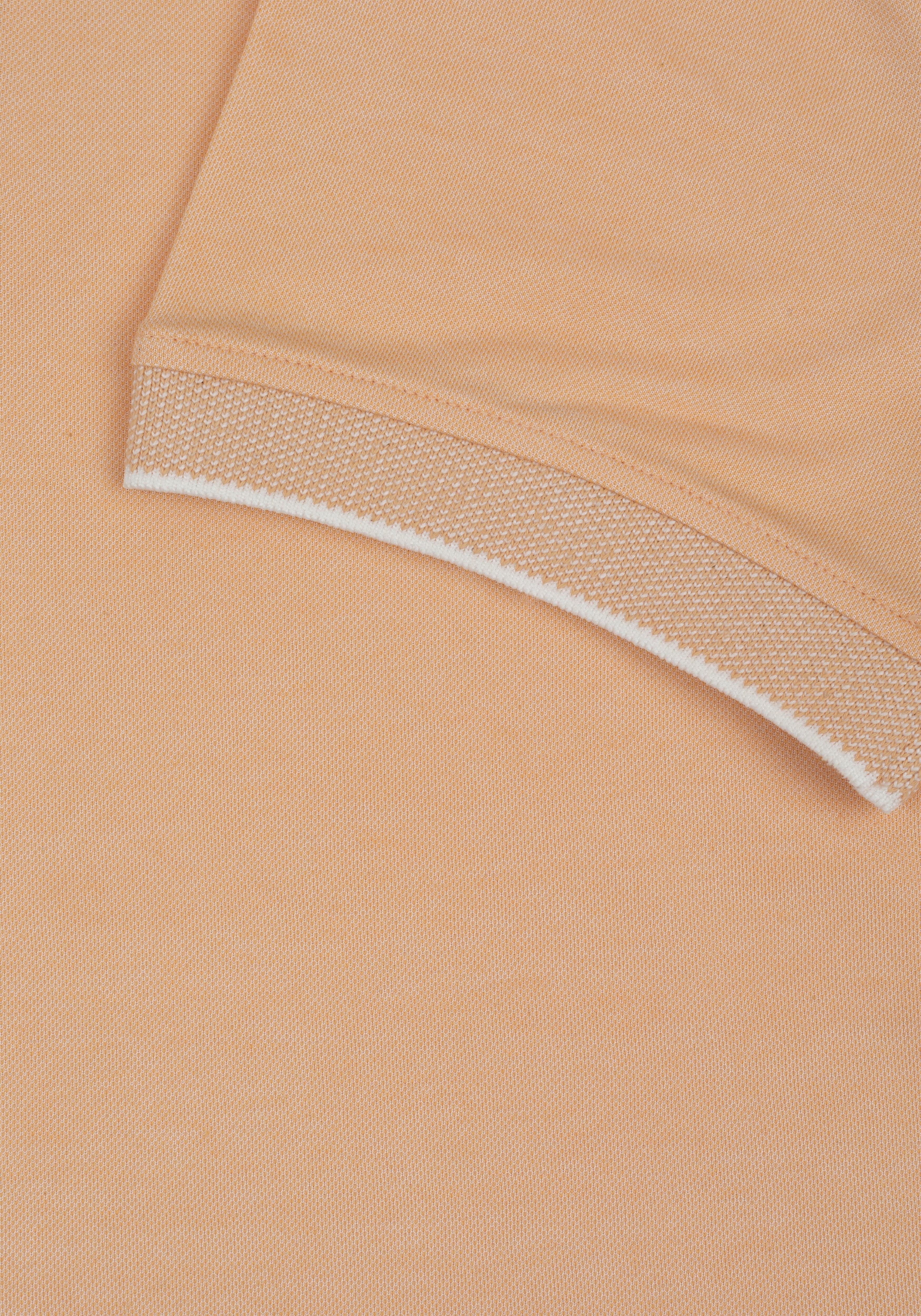 Apricot Orange Cotton Polo Shirt