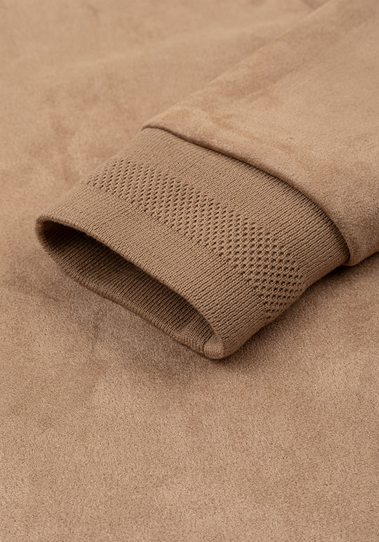 Light Brown Suede Jacket