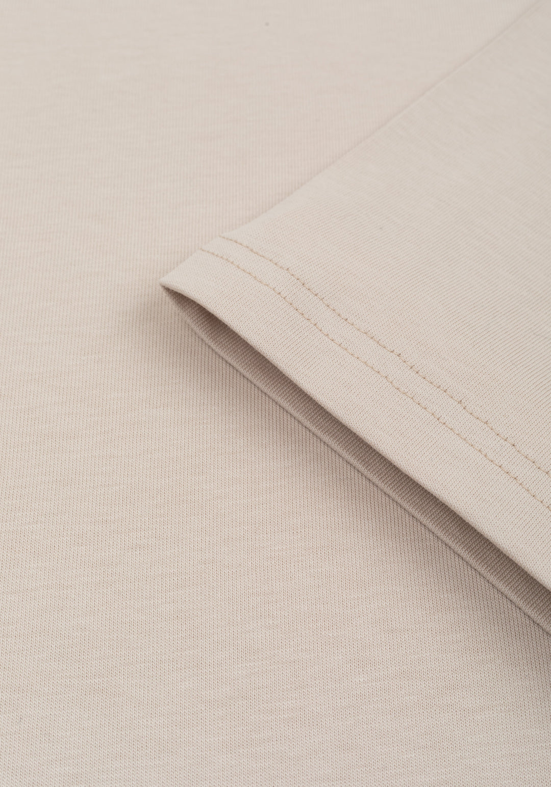 Pale Beige Over-Sized T-Shirt