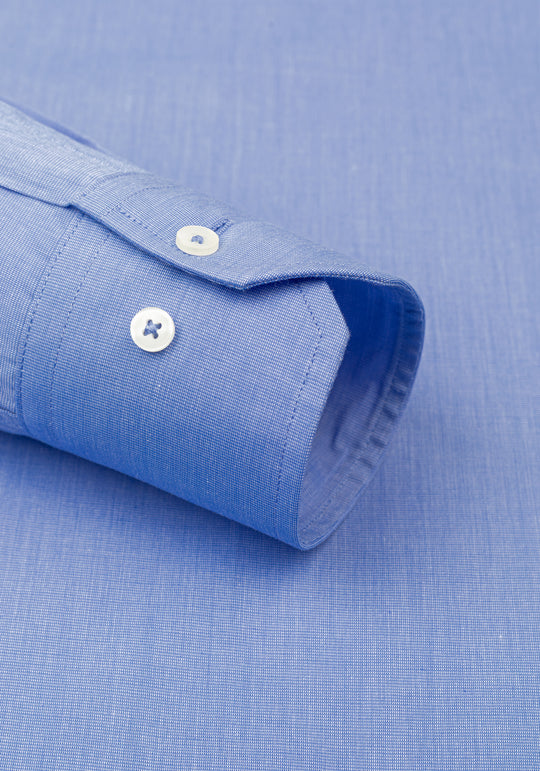 Clear Blue Poplin Shirt