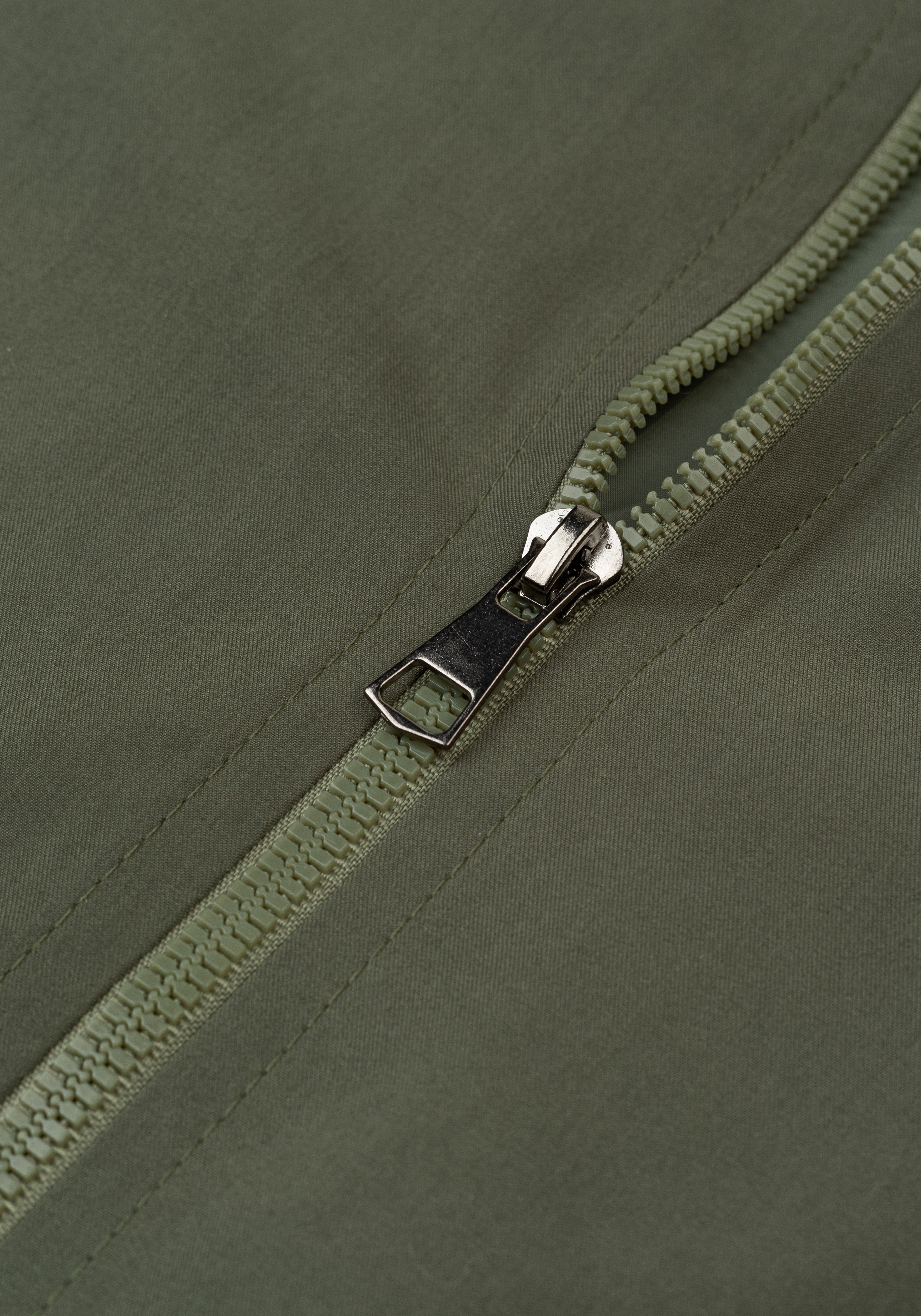 Moss Olive Suede Jacket