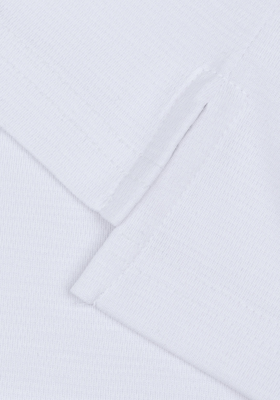 Frost White Cotton Polo Shirt