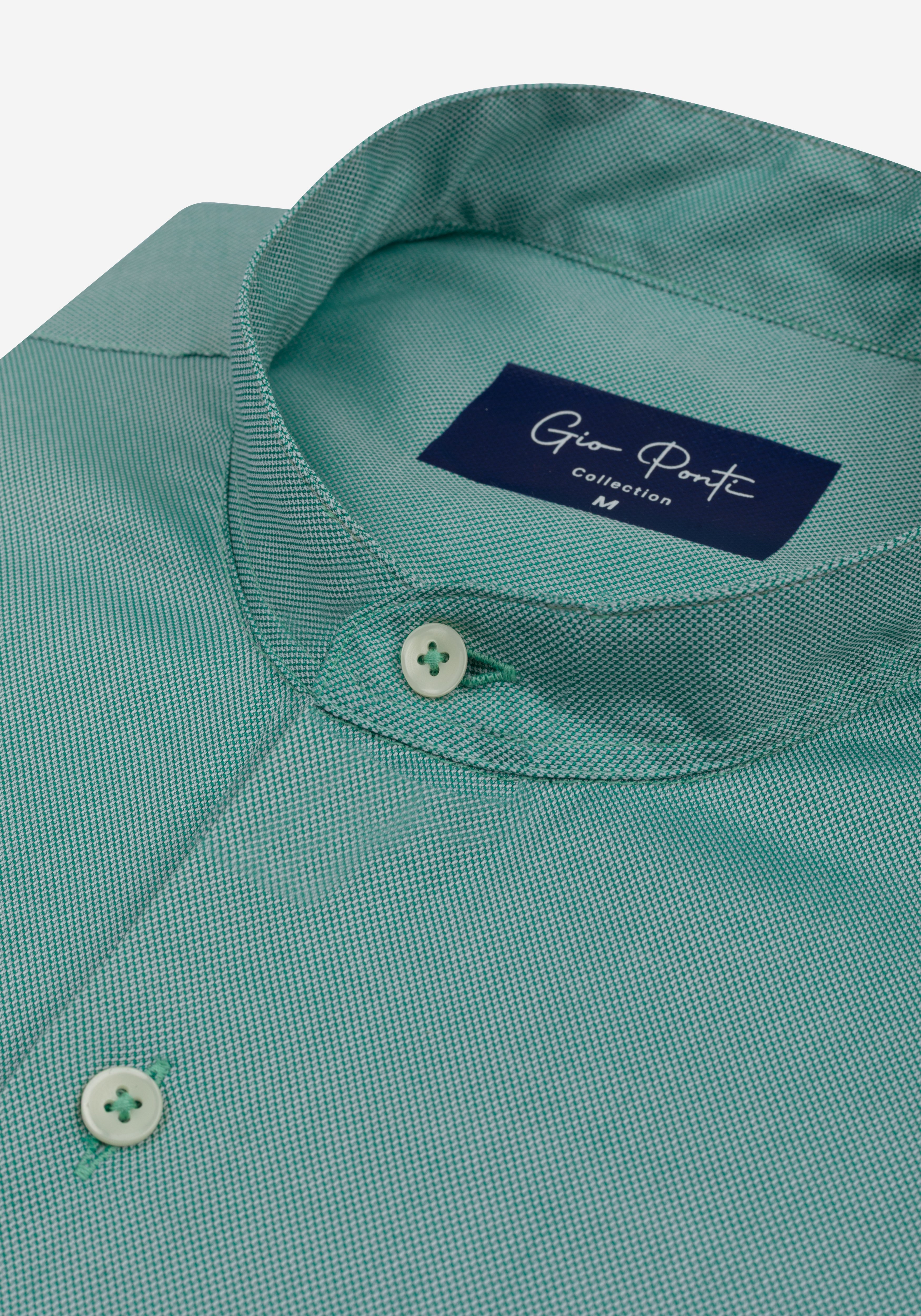 Arctic Green Washed Oxford Shirt