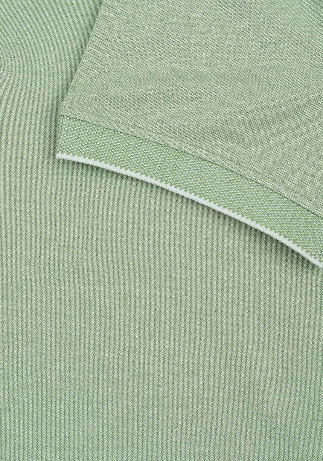Sage Green Cotton Polo Shirt