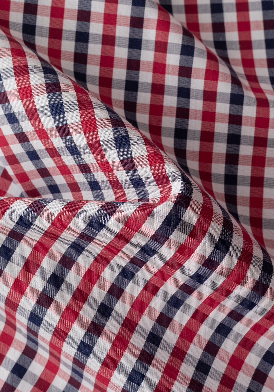 Currant Red Checked Oxford Shirt