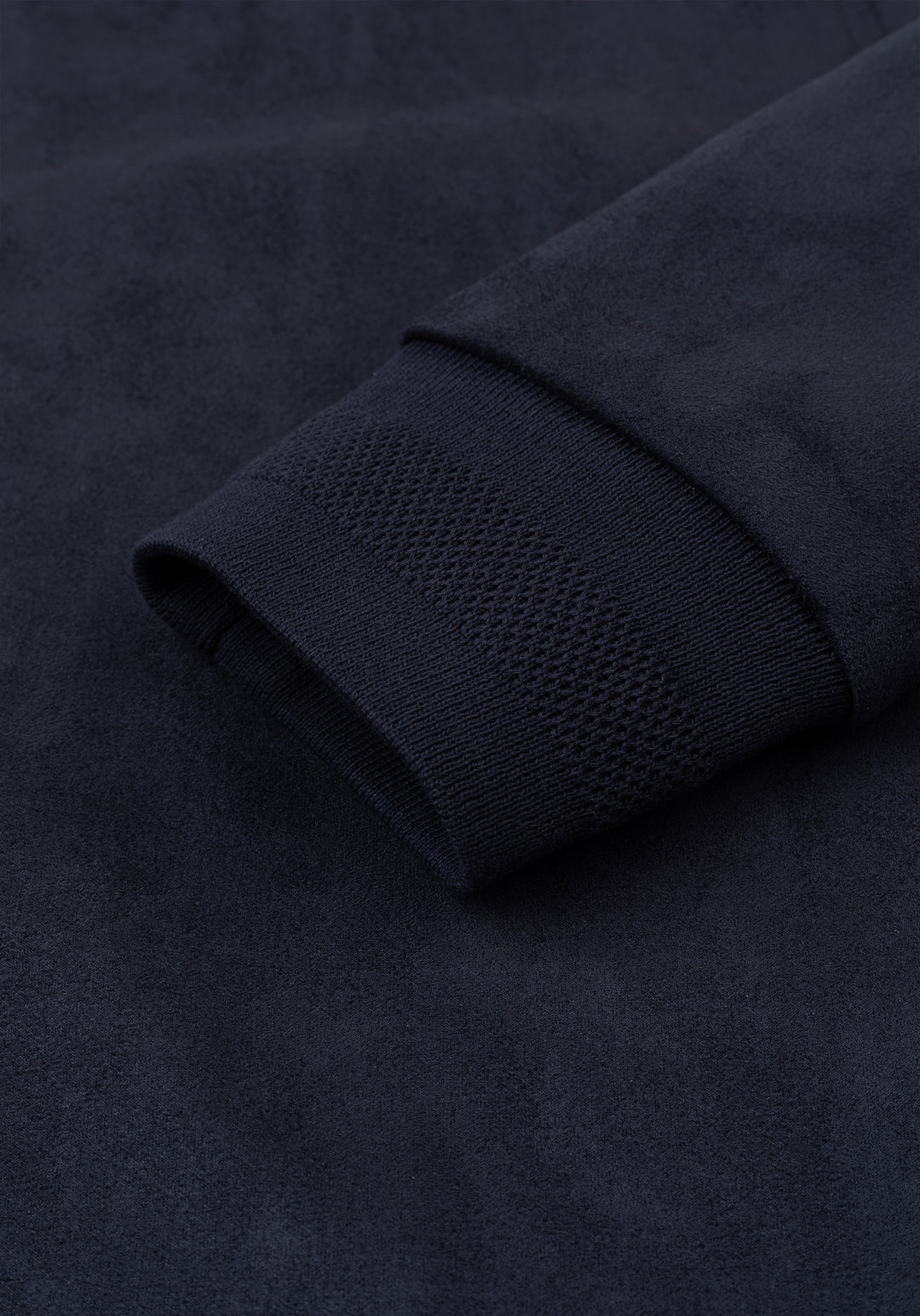 Midnight Navy Suede Jacket
