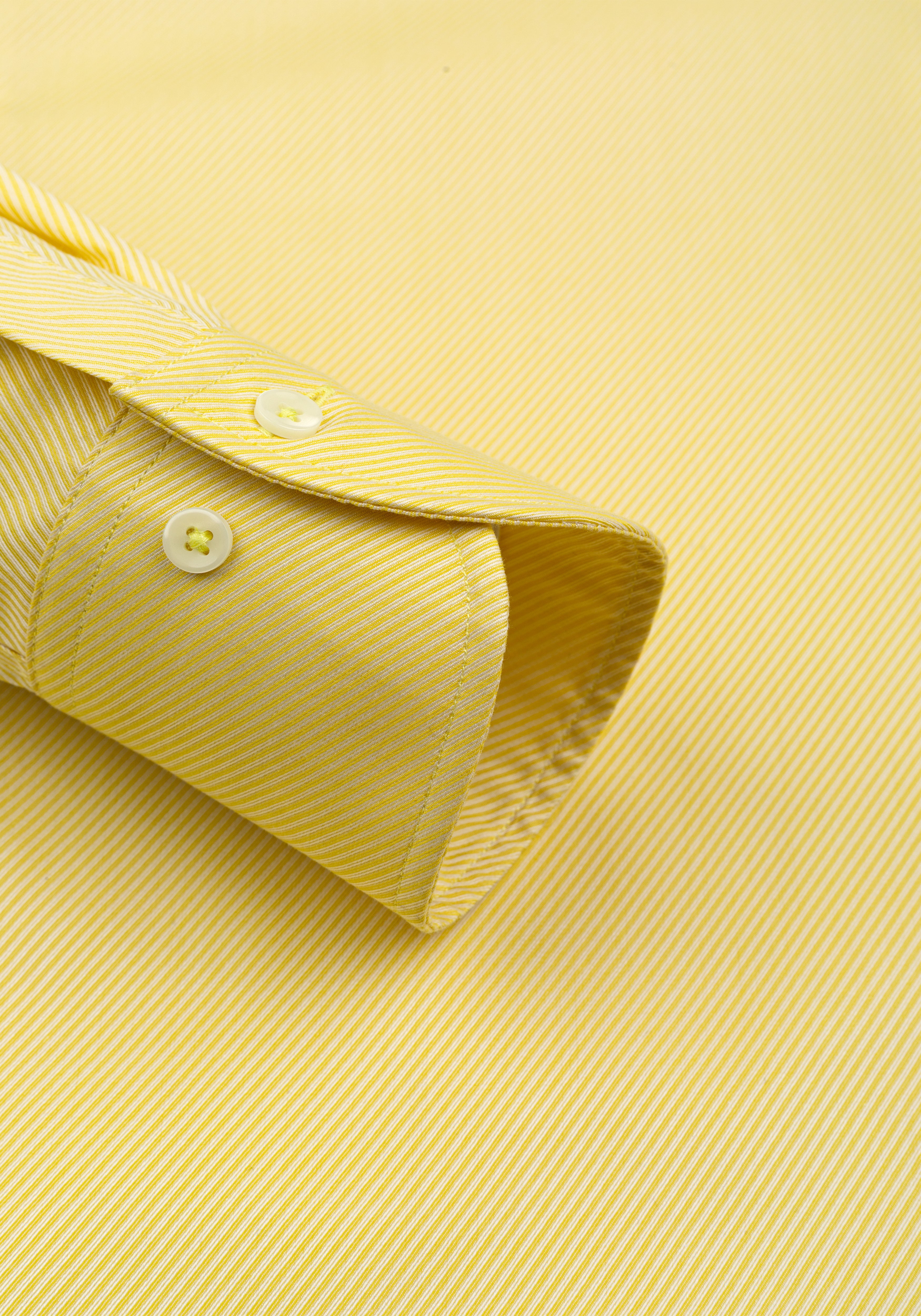 Sunbeam Yellow Stripe Signature Twill Shirt