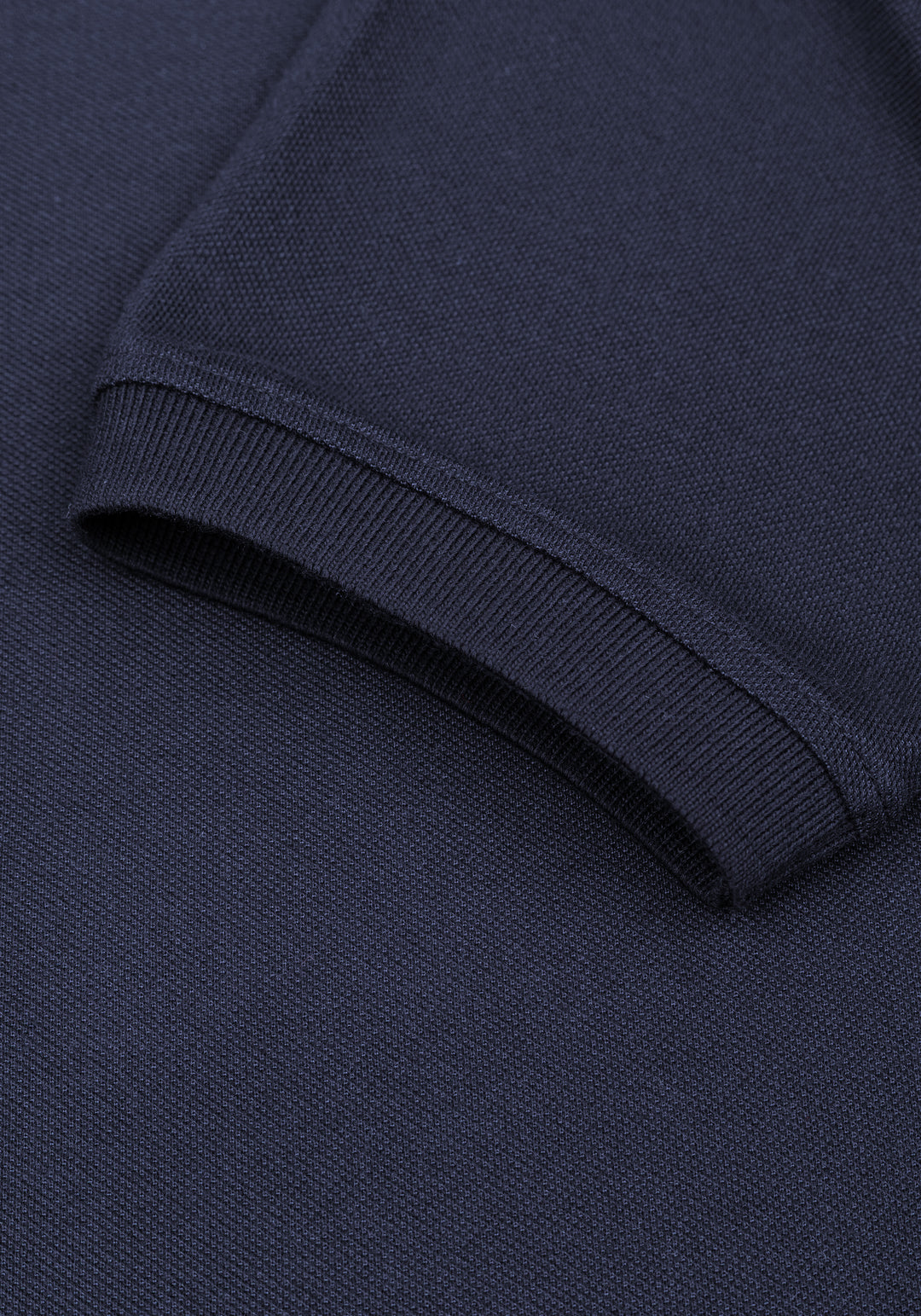 Midnight Navy Cotton Polo Shirt