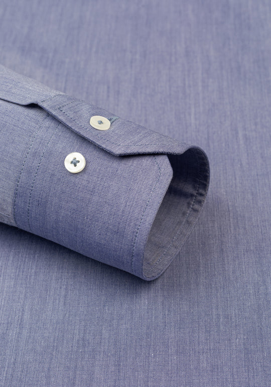 Ink Navy Poplin Shirt