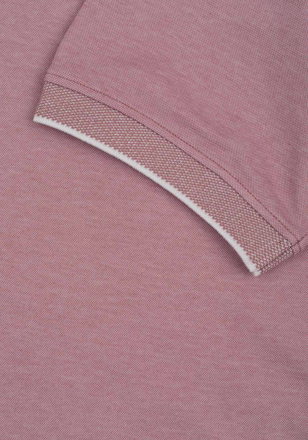 Muted Rose Cotton Polo Shirt