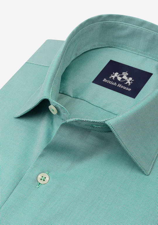 Azure Green Oxford Shirt