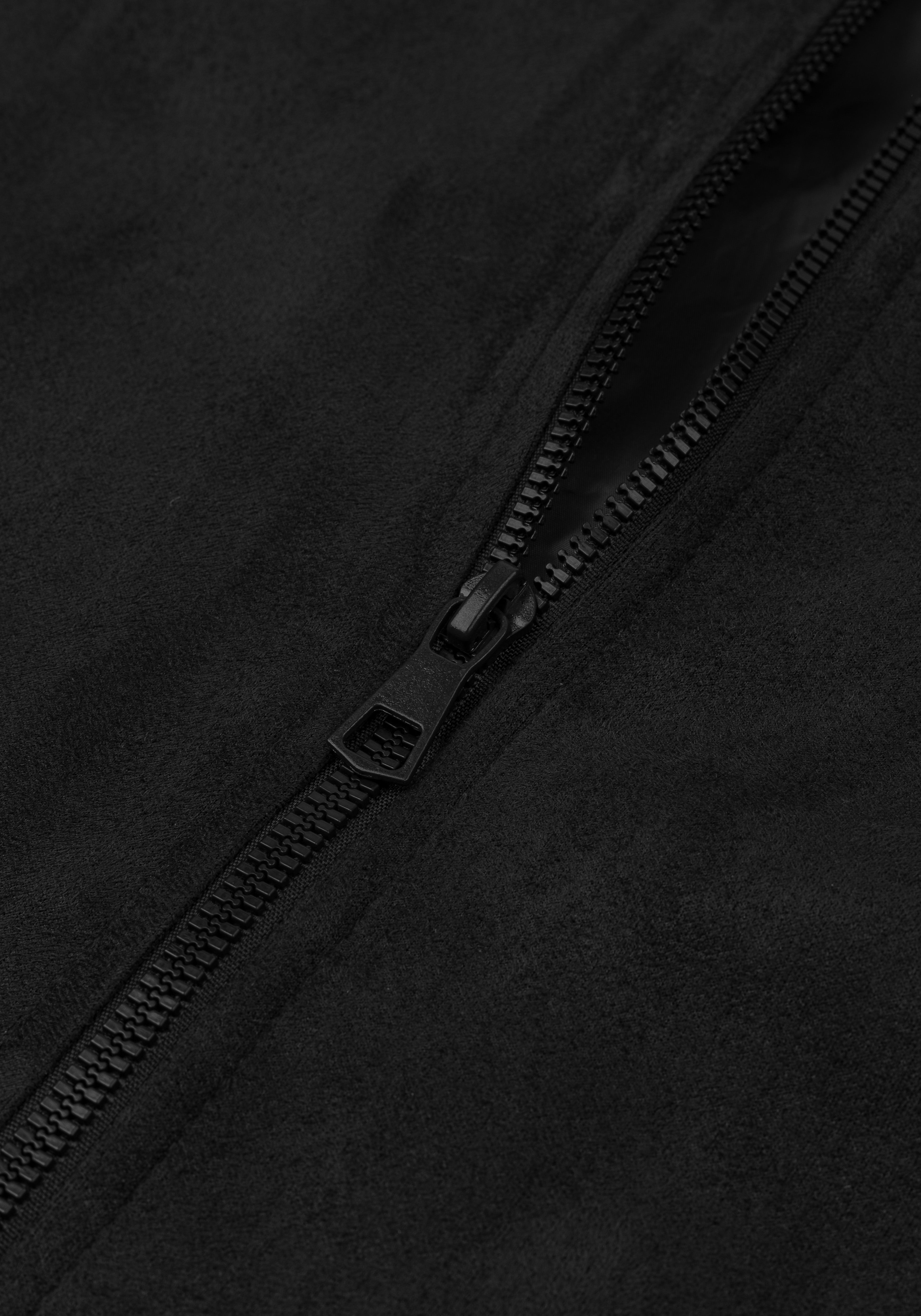 Dim Black Suede Jacket