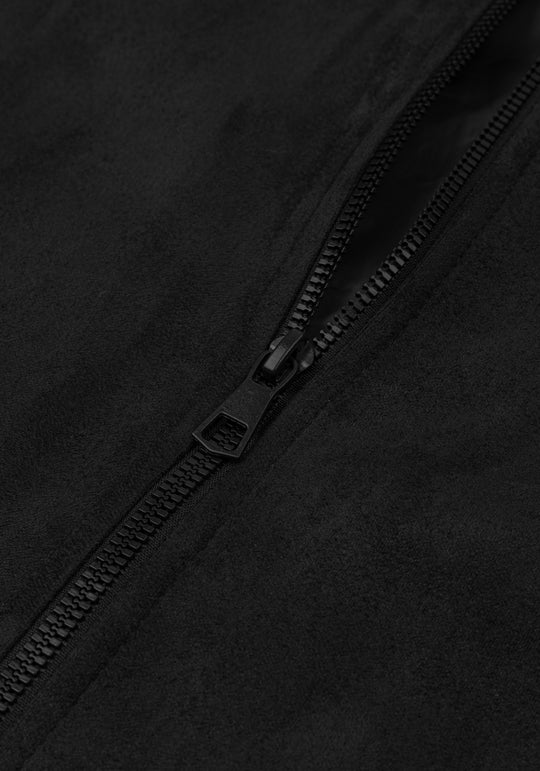 Dim Black Suede Jacket