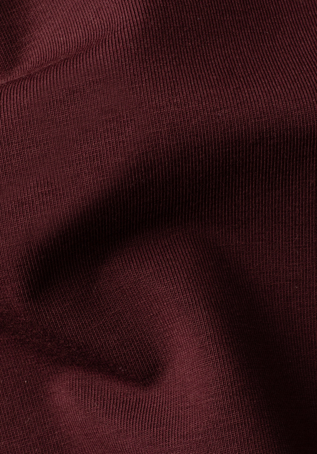 Scarlet Burgundy Cotton Undershirt - Long Sleeve