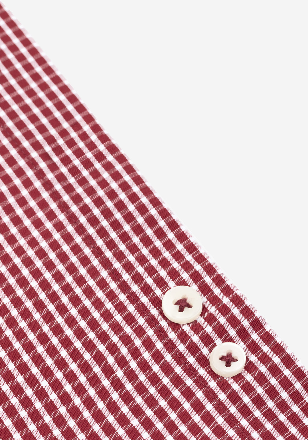 Regent Red Checked Poplin Shirt
