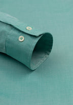 Arctic Green Washed Oxford Shirt