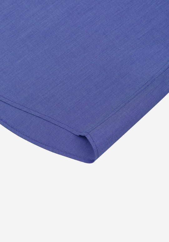 Indigo Blue Poplin Shirt