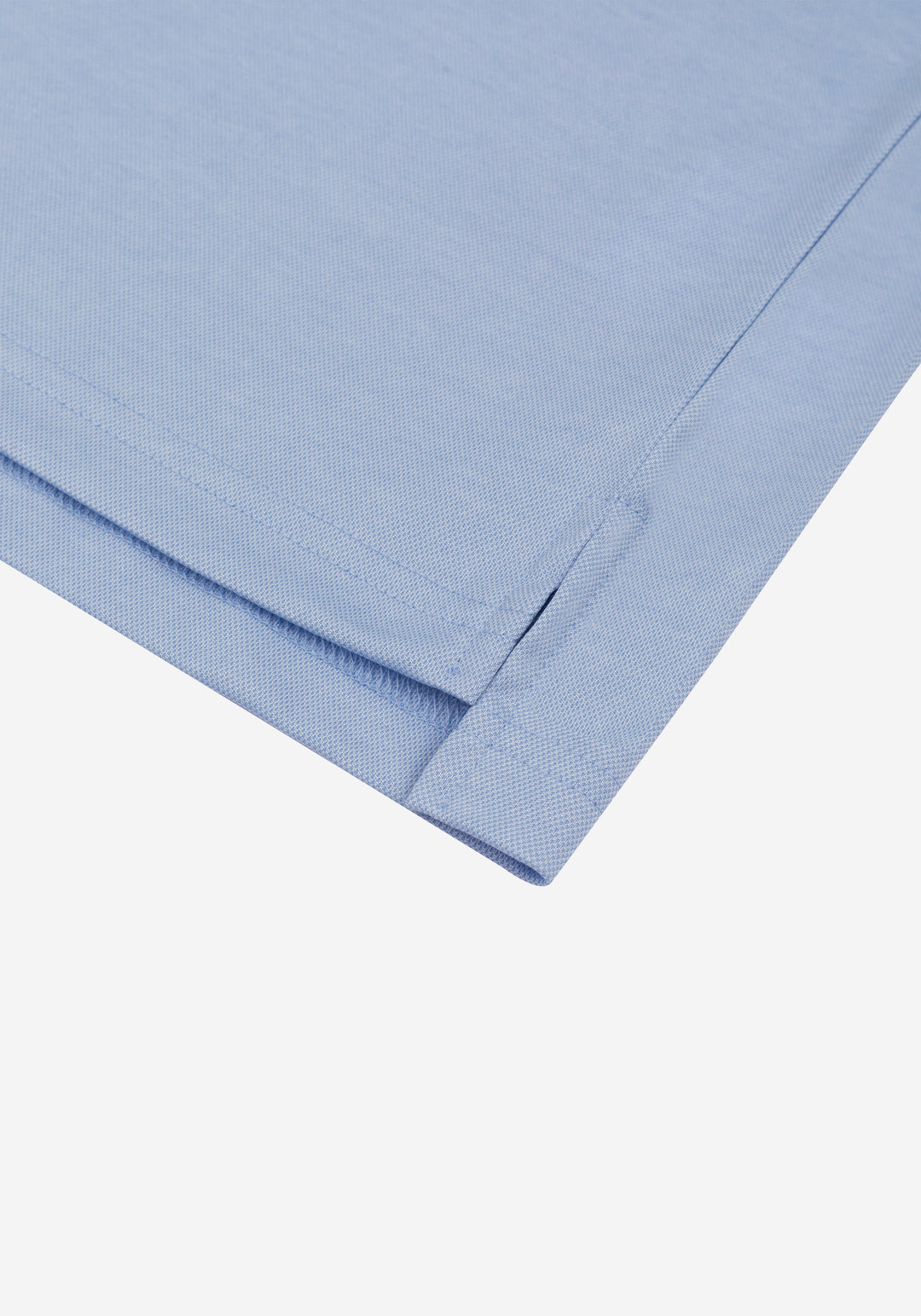 Powder Blue Cotton Polo Shirt
