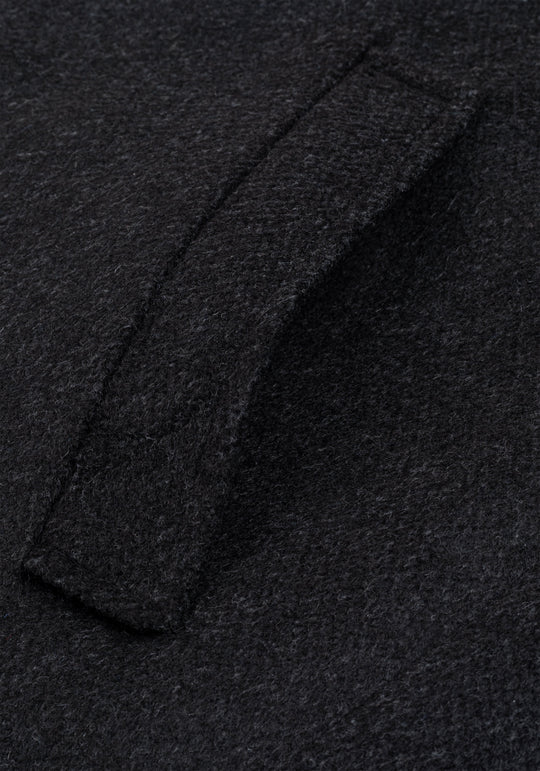 Ebony Black Poly Coat