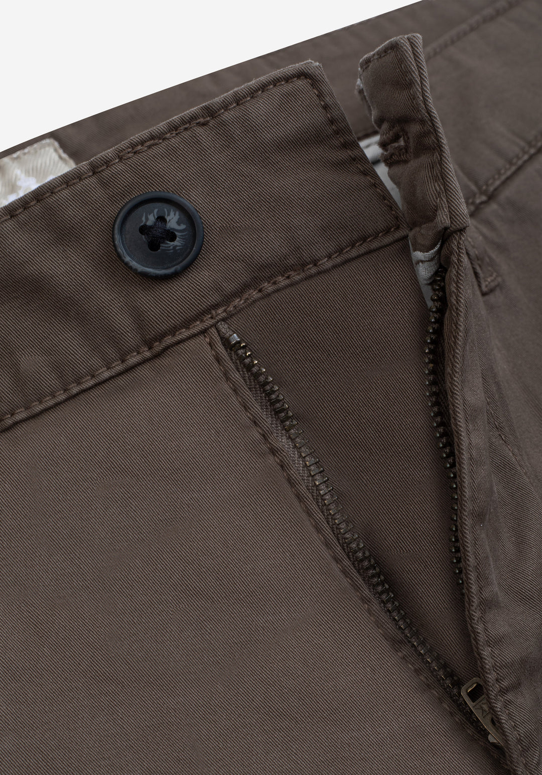 Mink Brown Gabardine