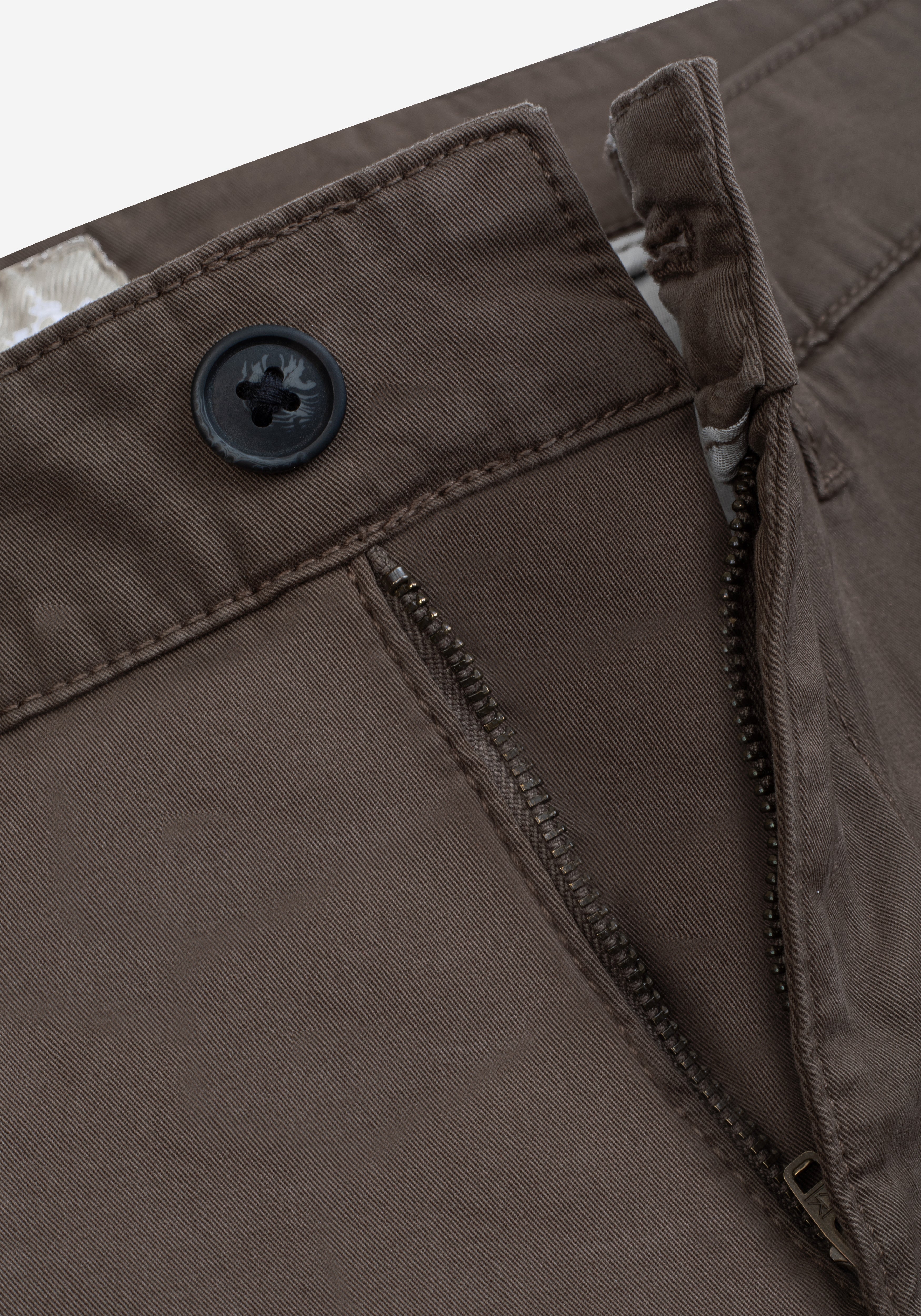 Mink Brown Gabardine