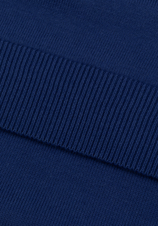 Lapis Blue Knitted T-Shirt