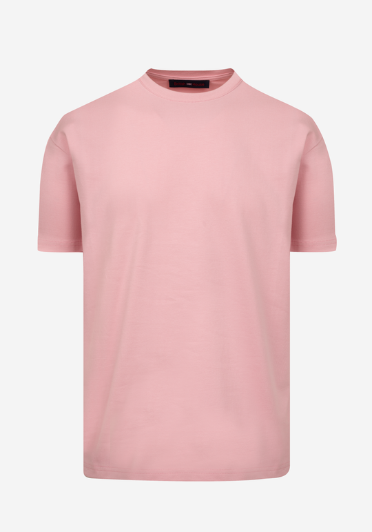 Dusk Rose Heavy Jersey Over-Sized T-Shirt