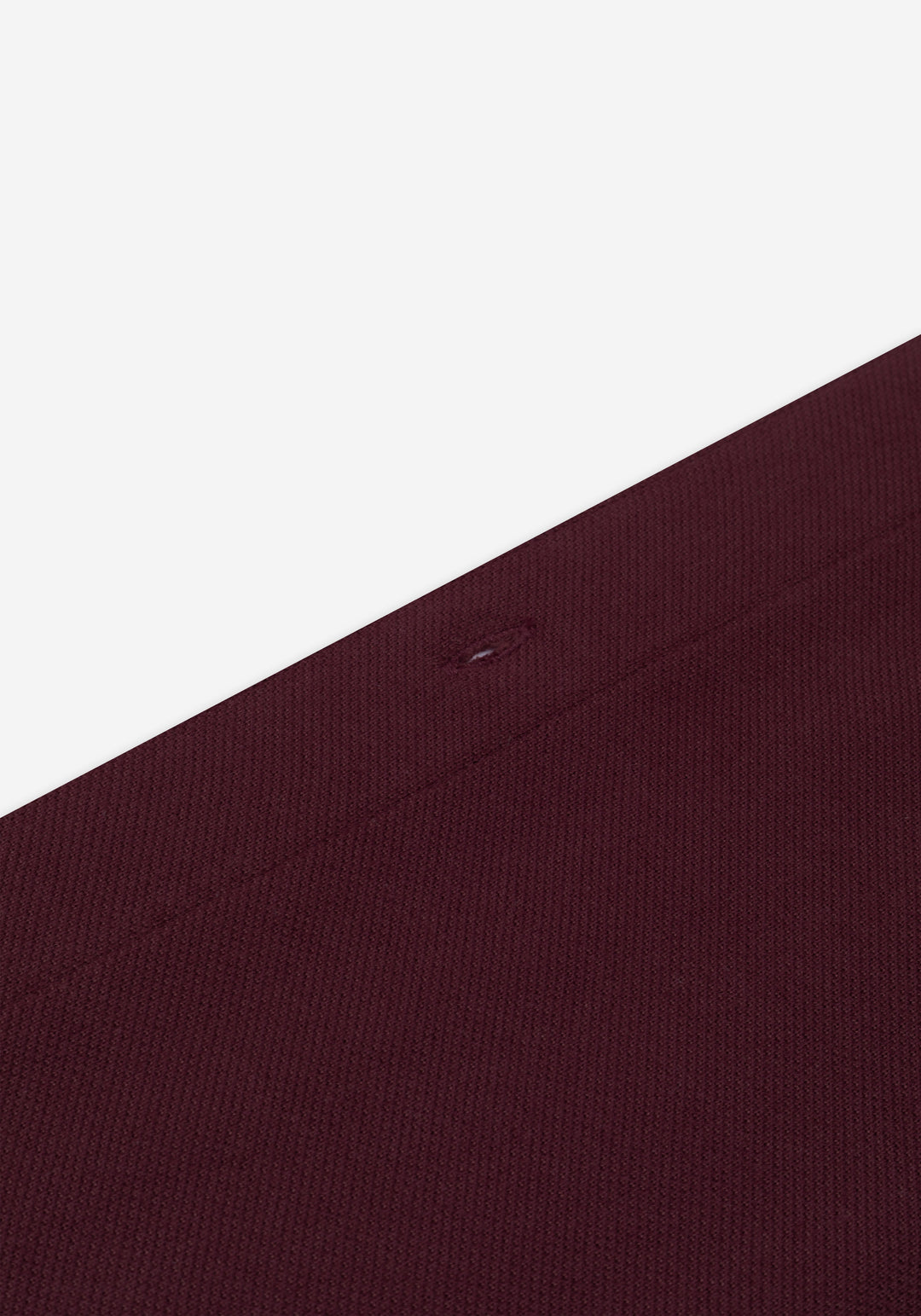 Berry Burgundy Piqué Shirt