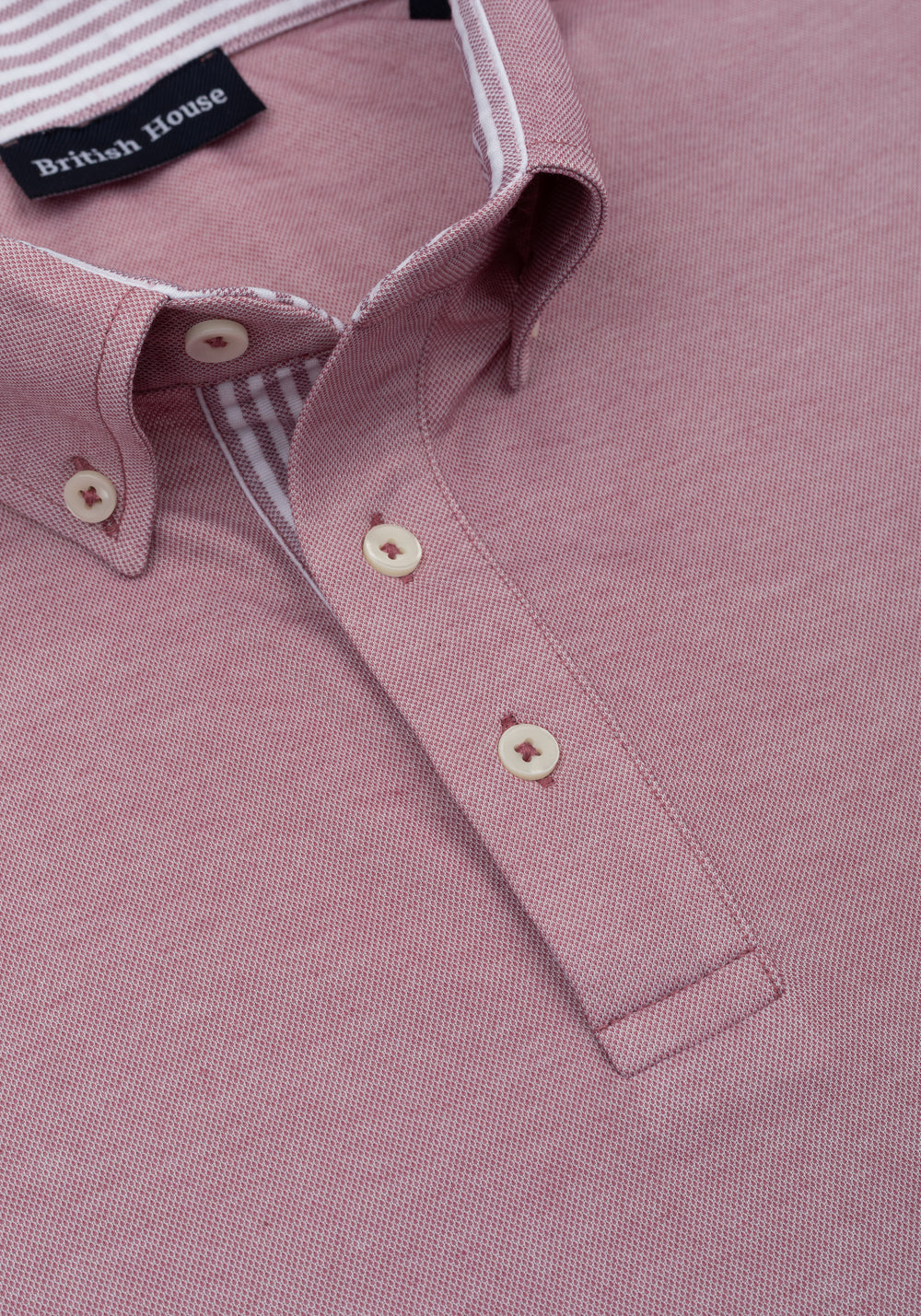 Dusty Rose Cotton Polo