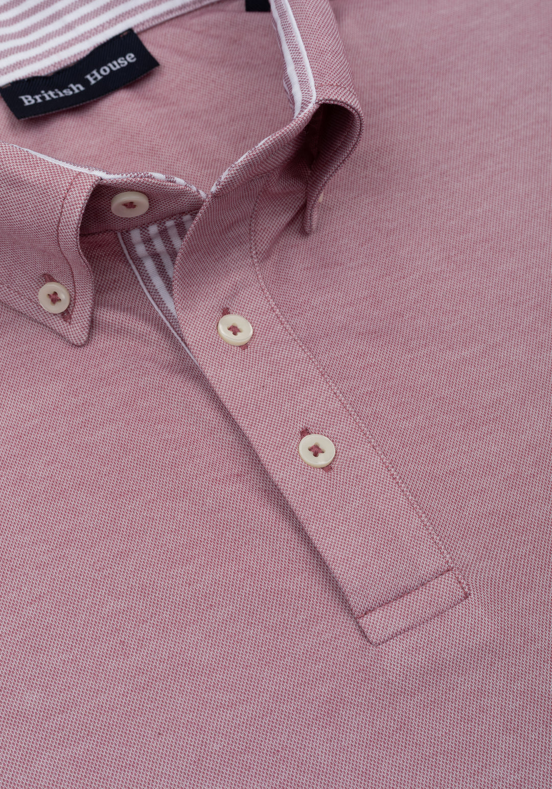 Dusty Rose Cotton Polo