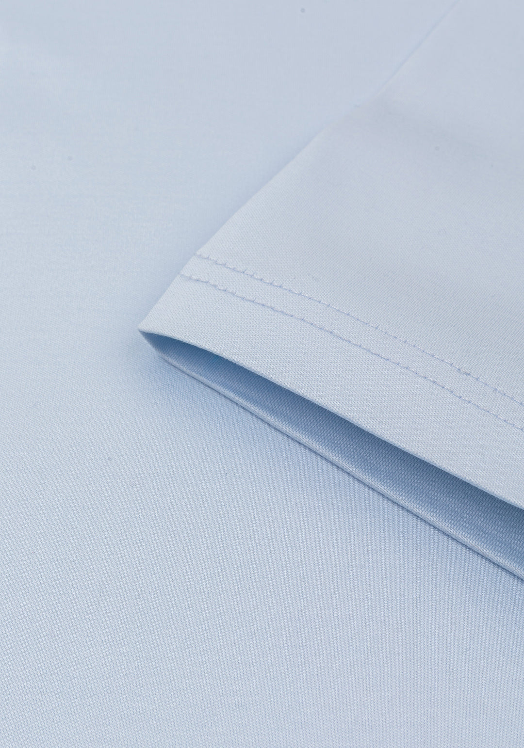 Mist Blue Mercerized Interlock Jersey