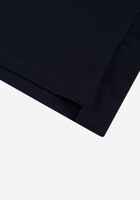Midnight Navy Cotton Polo Shirt