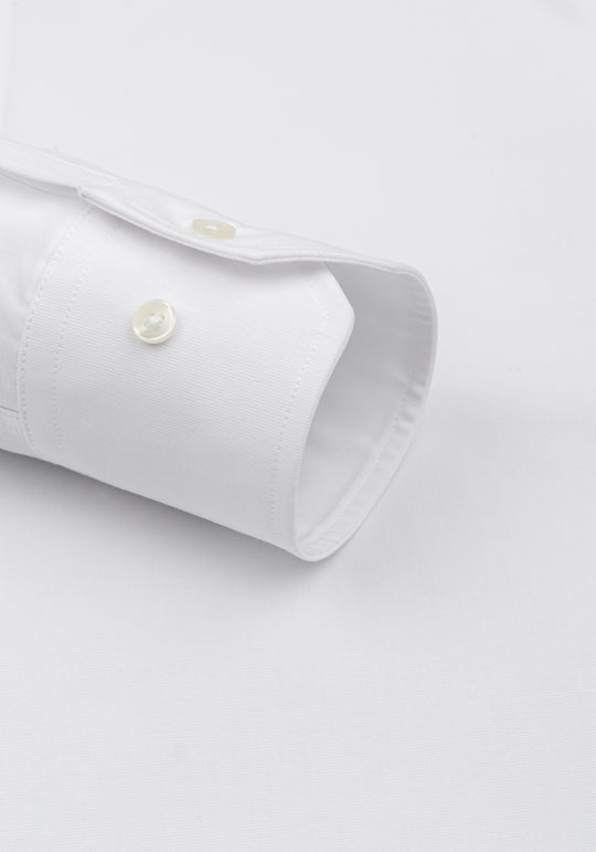 Snow White Poplin Shirt