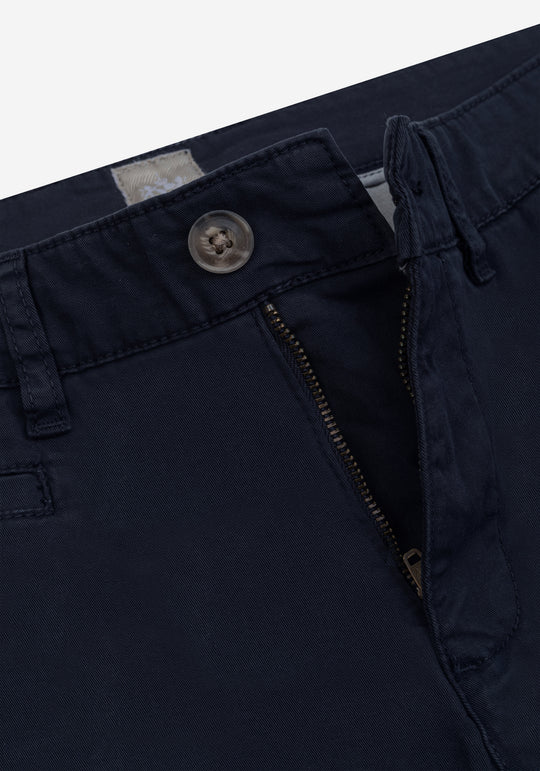 Dusty Navy Gabardine