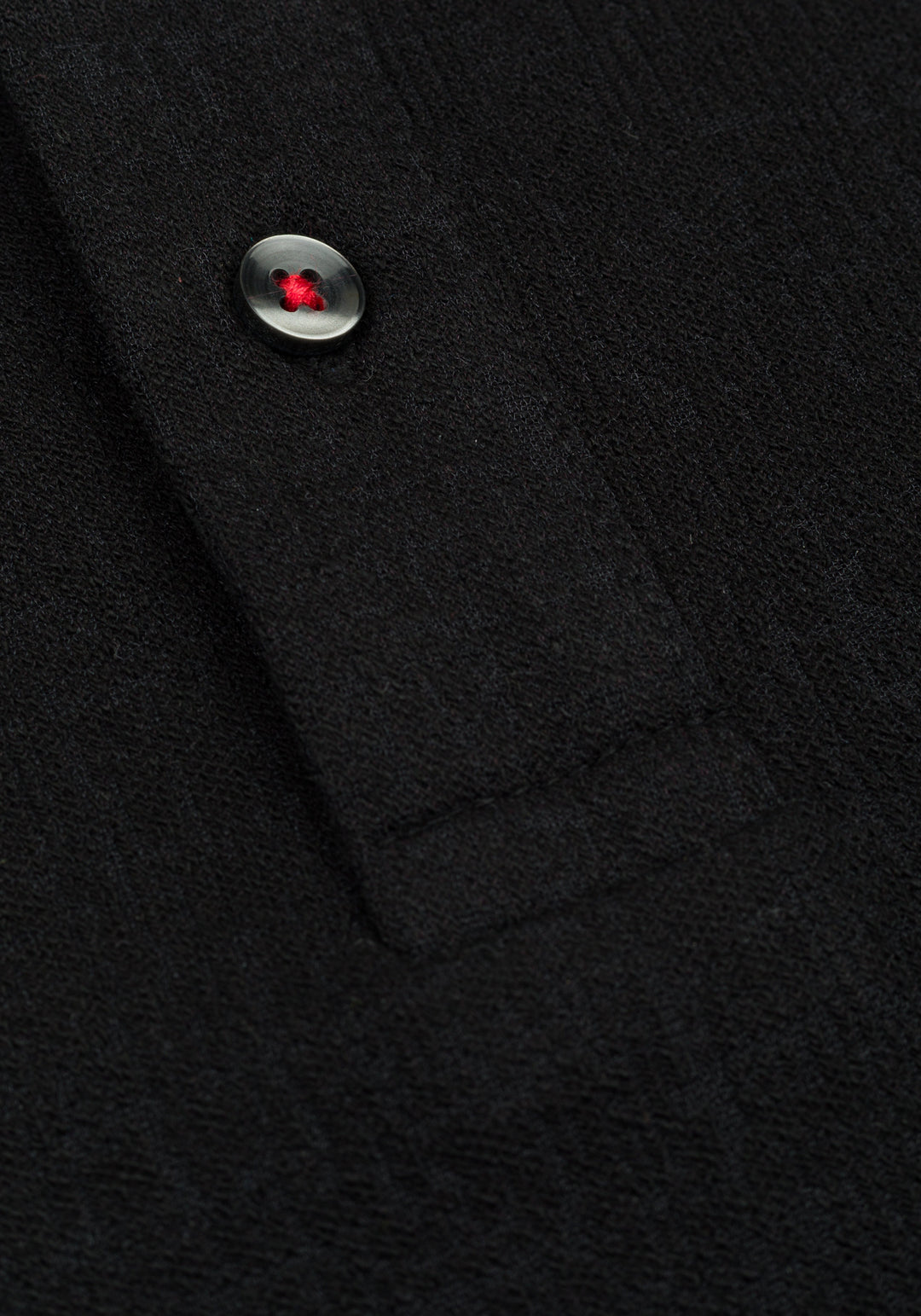 Eclipse Black Jacquard Polo Shirt