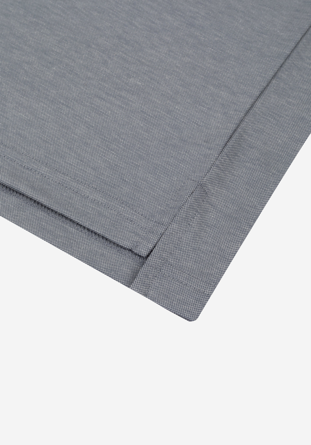 Stone Grey Cotton Polo Shirt