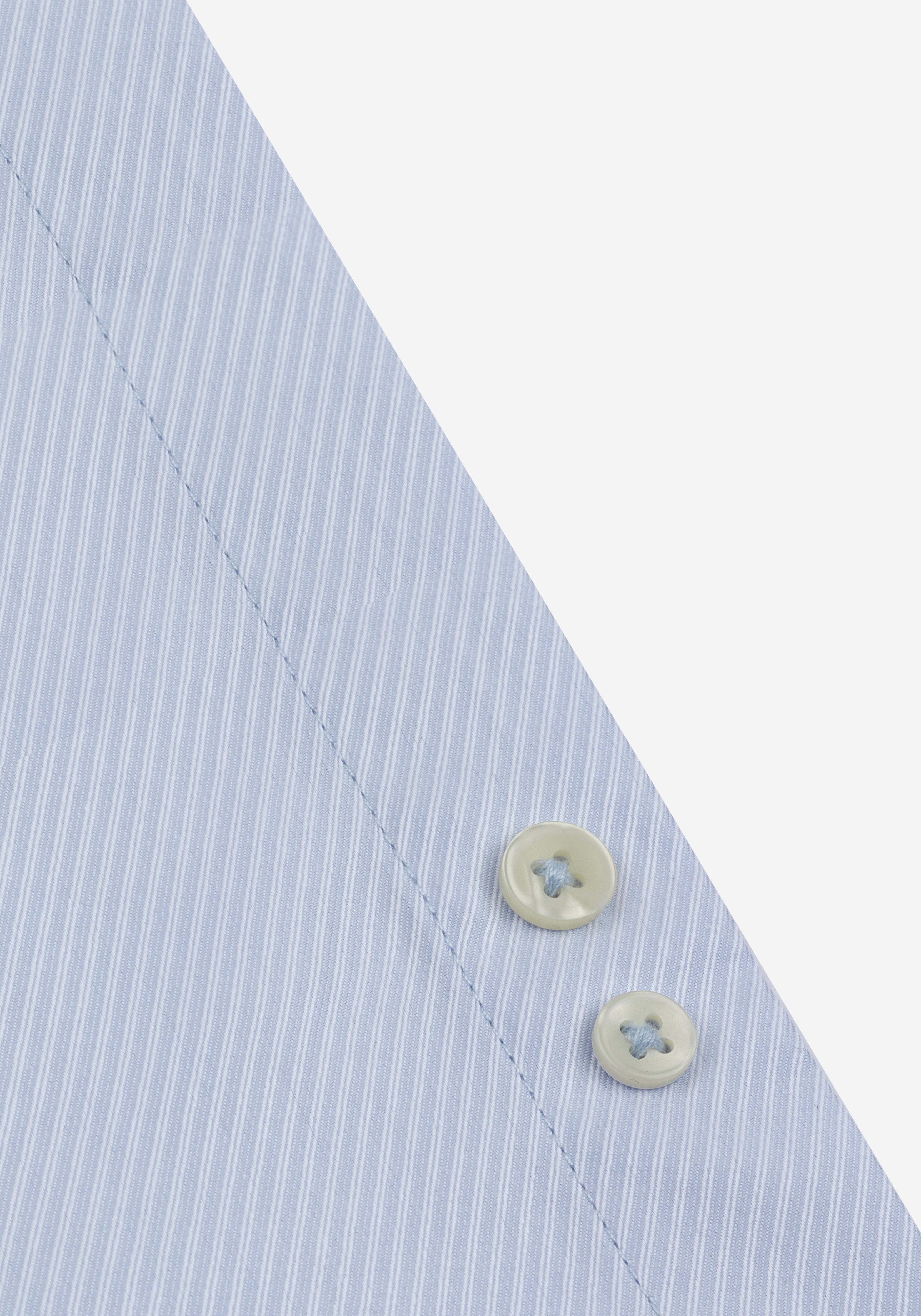 Whisper Blue Stripe Signature Twill Shirt