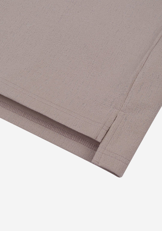 Earthstone Beige Jacquard Polo Shirt