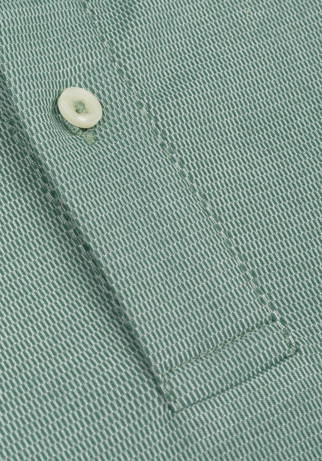 Polar Green Cotton Polo Shirt