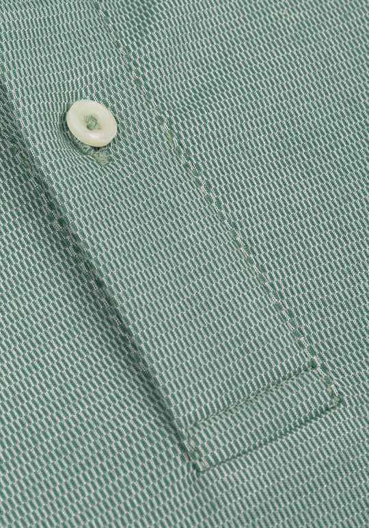 Polar Green Cotton Polo Shirt