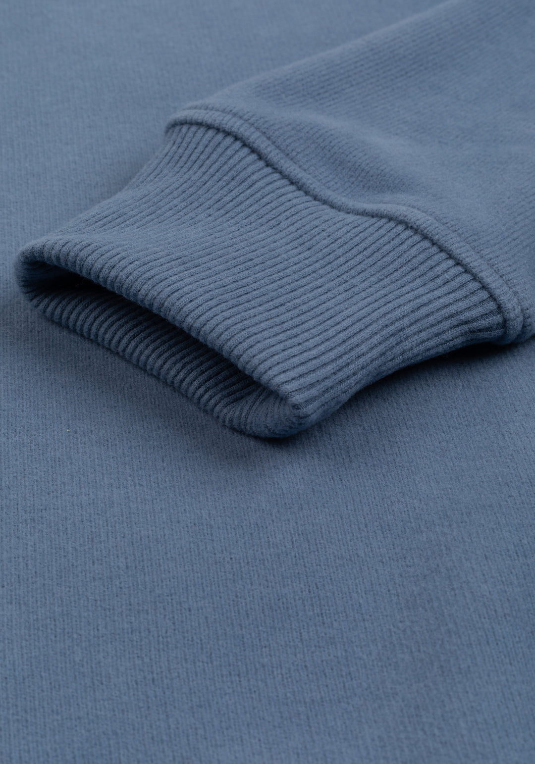 Slate Blue Cotton Sweatshirt