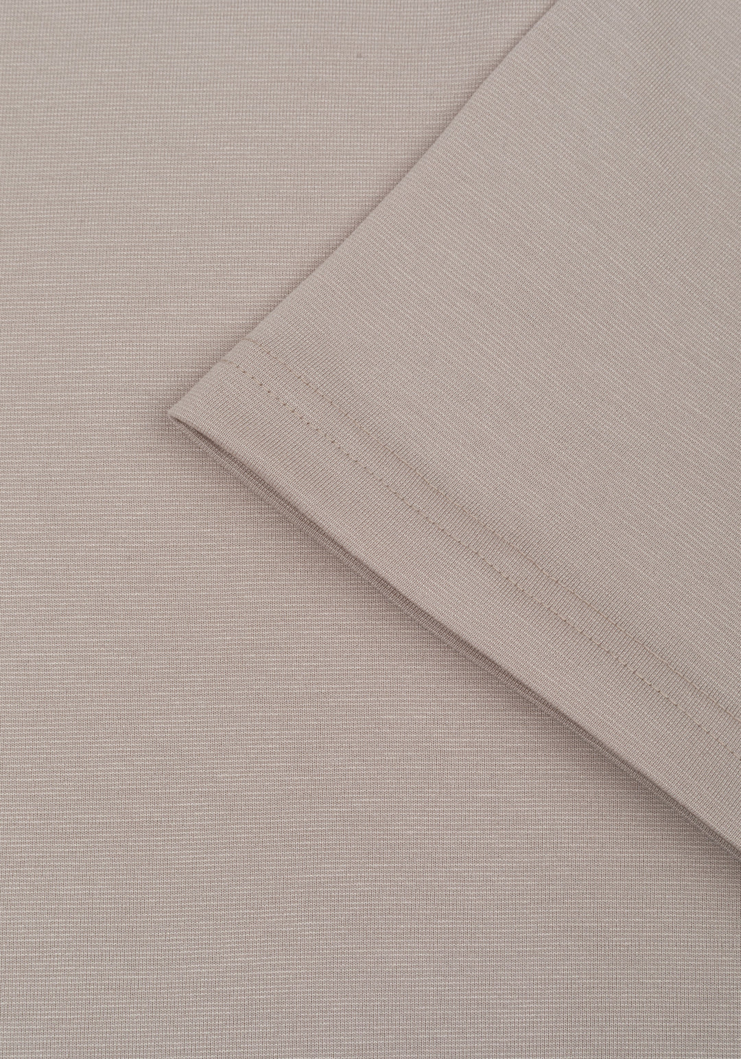 Clay Beige Soft Knit Polo Shirt