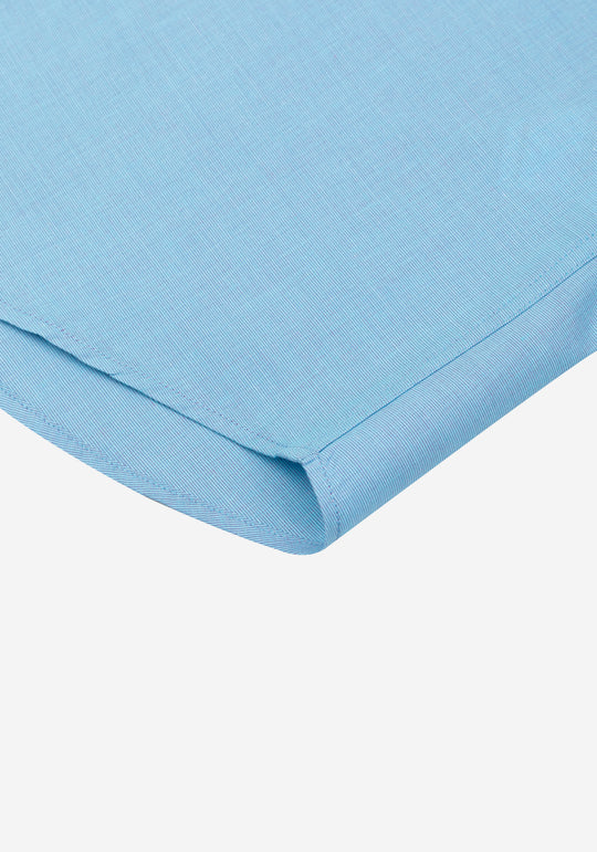 Clear Blue Poplin Shirt