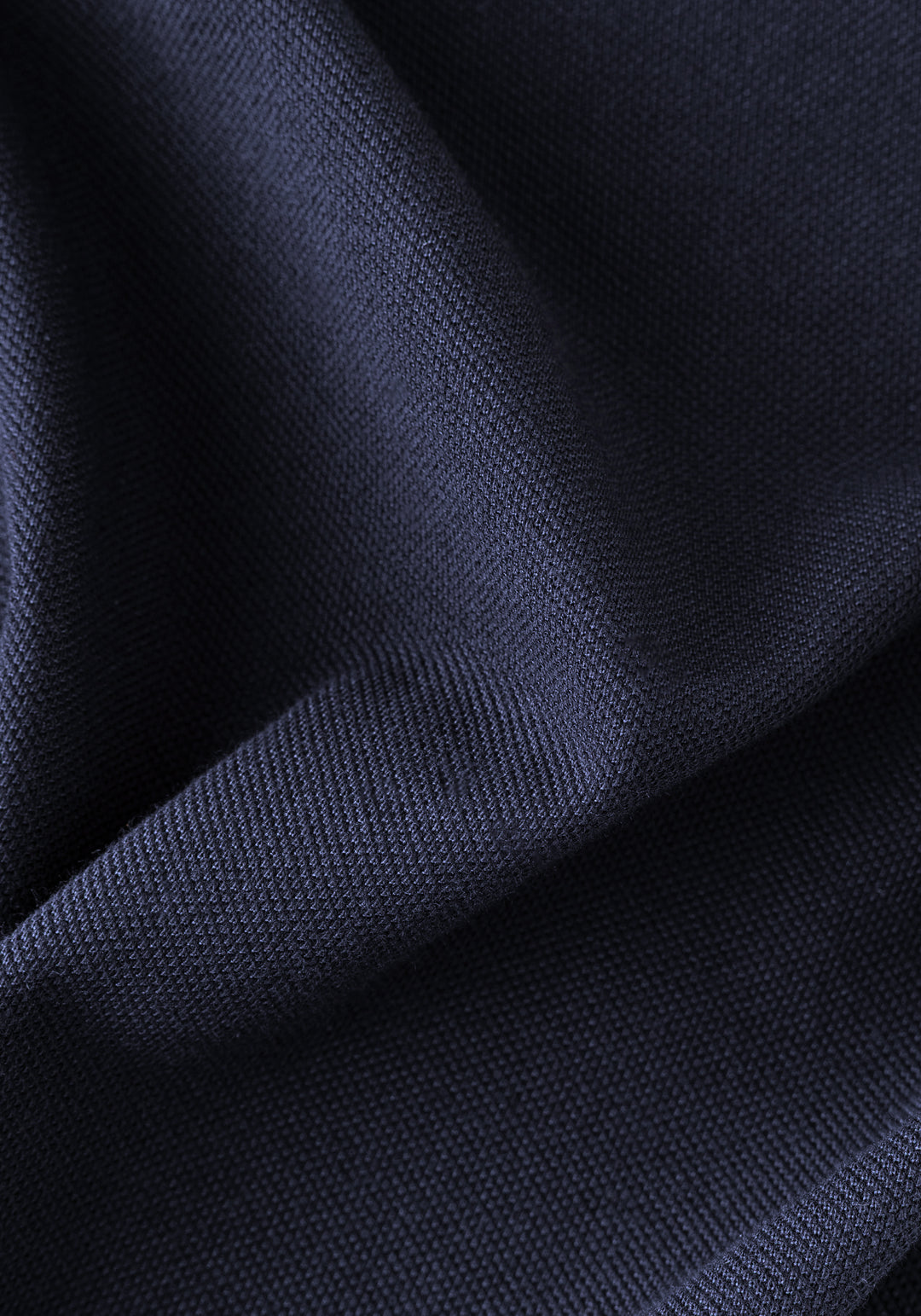 Midnight Navy Cotton Polo Shirt