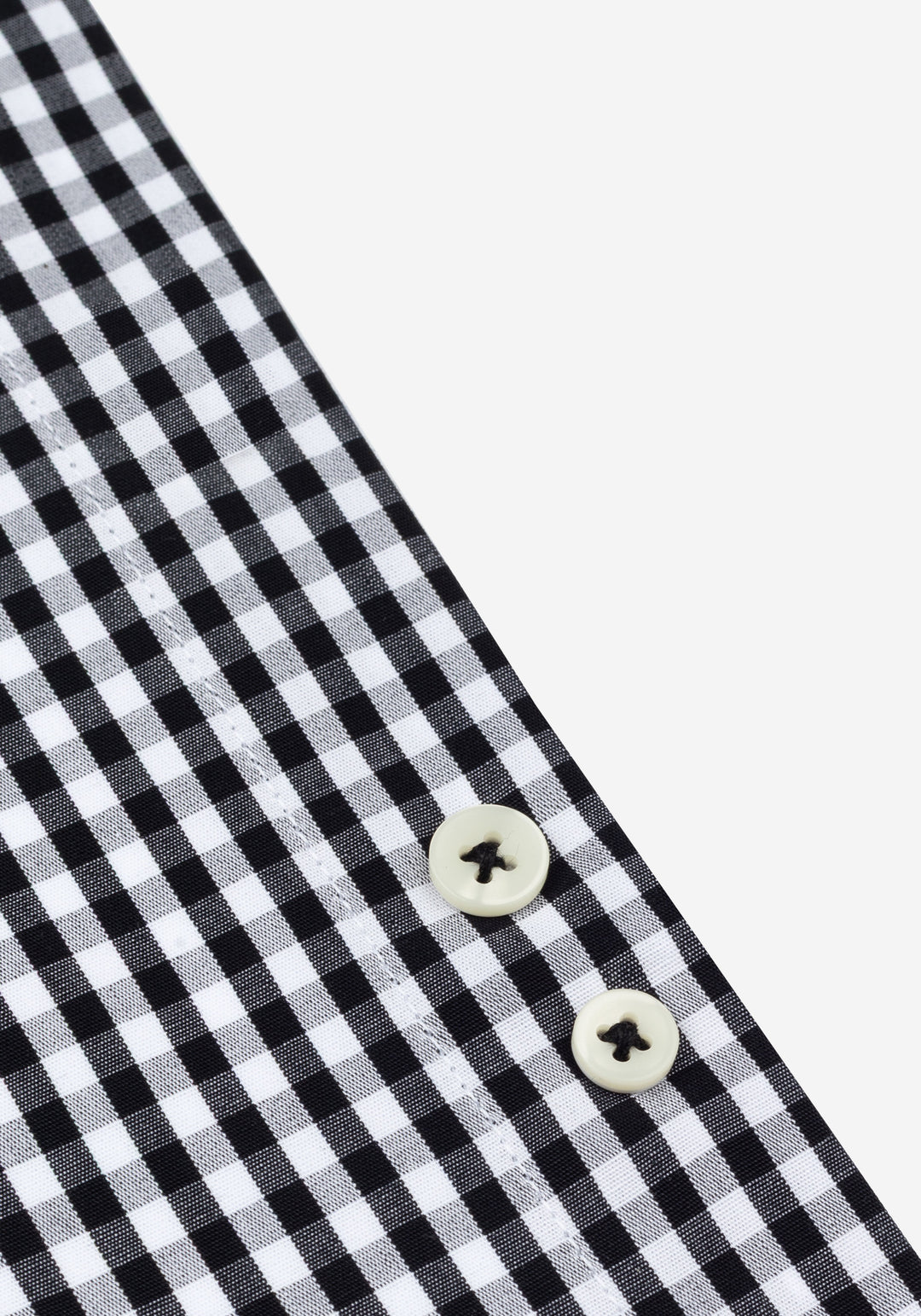 Soho Black Checked Poplin Shirt