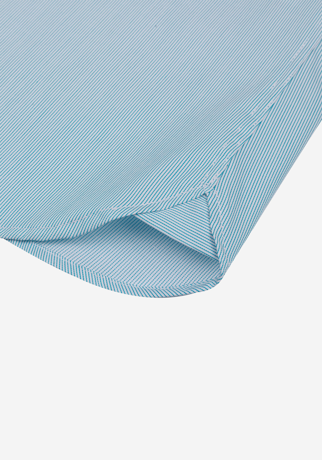 Arctic Turquoise Stripe Signature Twill Shirt