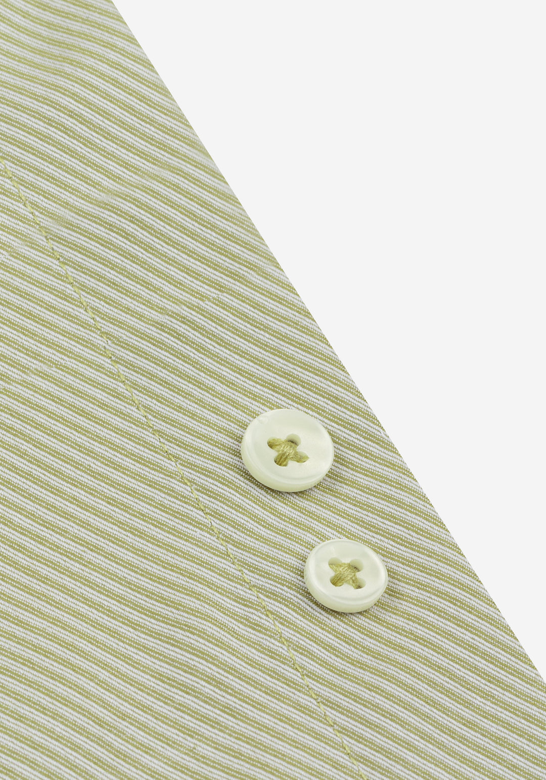 Dune Olive Stripe Signature Twill Shirt