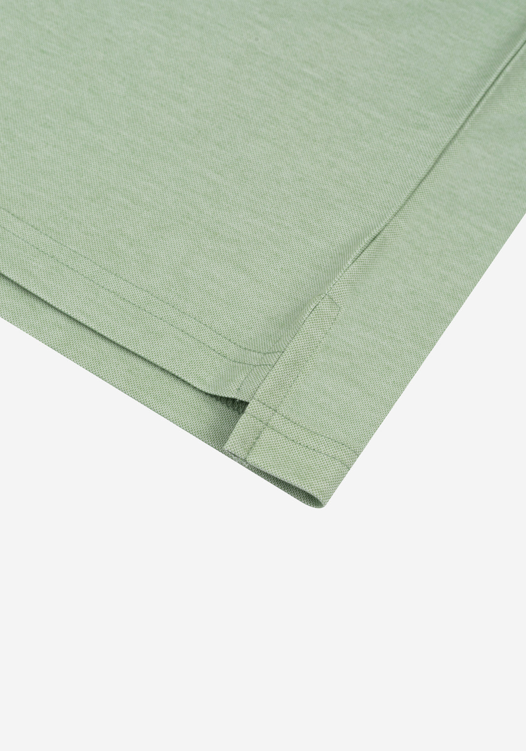 Sage Green Cotton Polo Shirt