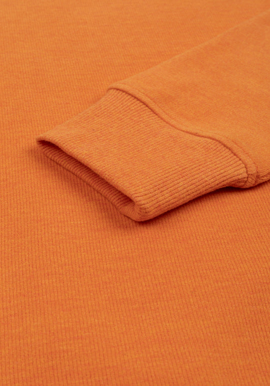 Ginger Orange Cotton Sweatshirt