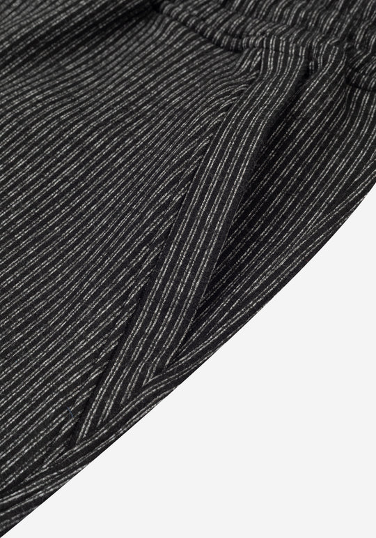 Ink Black Stripe B-Stretch Urban Trousers